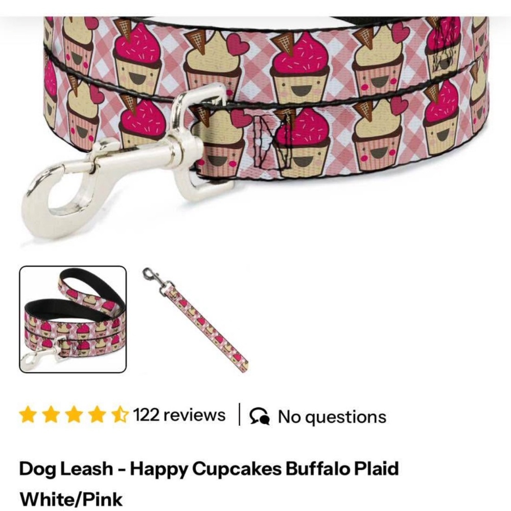 Buckle-Down Pet Collar Size Chart - Picture 4 of 5